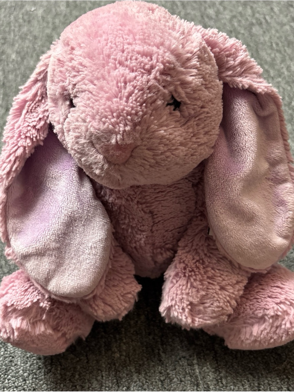 Aurora Purely Luxe Tribbles Lavender Bunny Rabbit Plush Stuffed Animal 9”